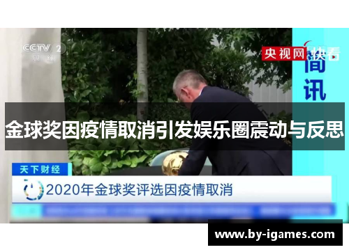 金球奖因疫情取消引发娱乐圈震动与反思
